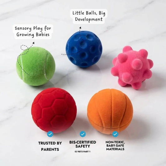 LiLLBUD Sensory Balls Set of 5