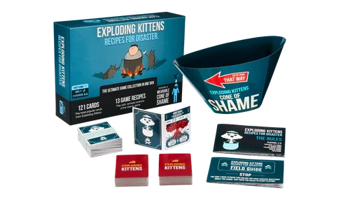 Exploding Kittens: Recipes For Disaster Board Game - Jaiman Toys