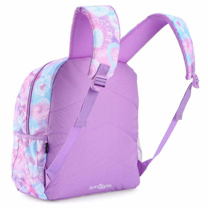 Smiggle Tie Dye Heart Backpack 16 Inch | Kids School Bag with Multiple Compartments & Side Pockets