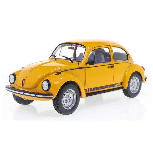 Solido 1:18 Volkswagen Beetle 1303 – Classic Yellow Icon - Jaiman Toys