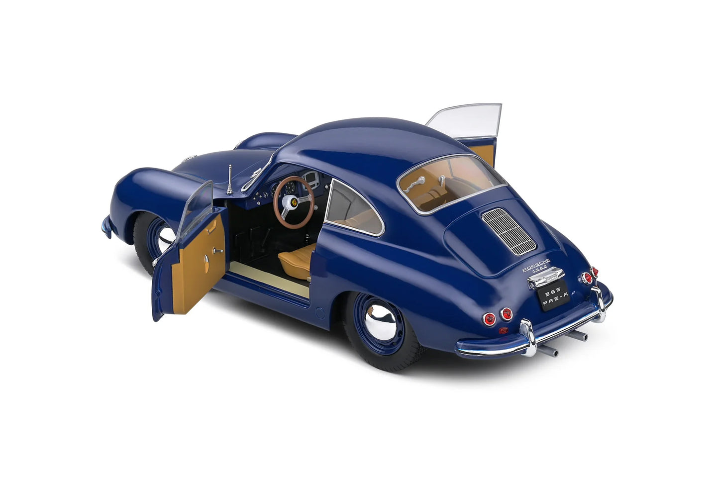 Solido: Porsche 356 Pré-A – Petrol Blue – 1953 (Scale 1:18)