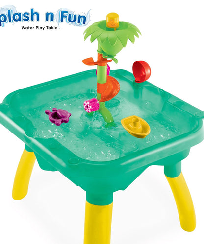 Funskool Giggles Splash n Fun Water Play Table | Interactive Kids Water Table with 10 Accessories | Educational Outdoor Toy for Toddlers 18M+