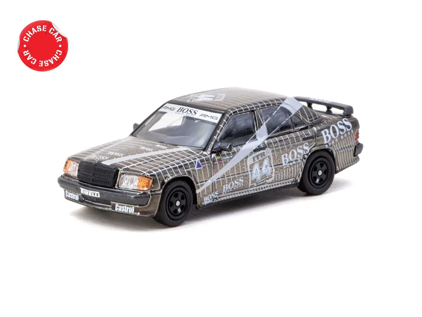 Mercedes-Benz 190E Evo II #44 BOSS DTM Die-Cast Model Car – Black