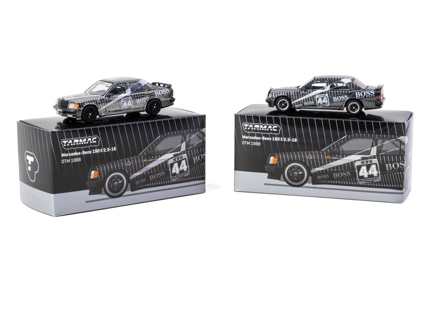 Mercedes-Benz 190E Evo II #44 BOSS DTM Die-Cast Model Car – Black