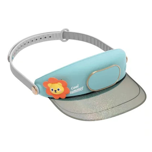 Bladeless Fan Hat – Cool, Cute & USB Powered - Sun Lion - Jaiman Toys