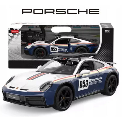 Rastar 1:14 Porsche 911 Dakar Performance RC Car | Official Licensed Remote-Control Off-Road Model with 2.4G Control