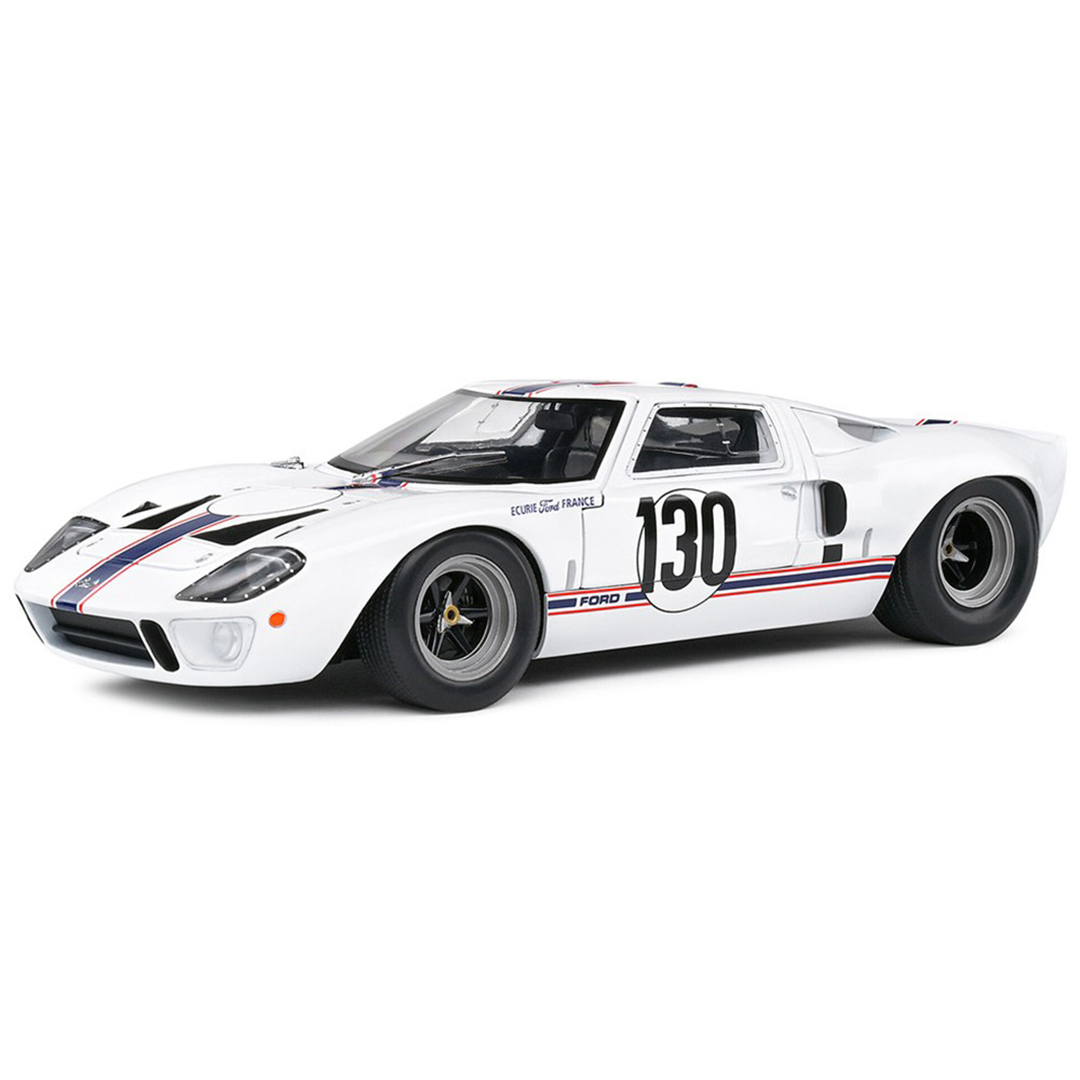 Solido 1967 Ford GT40 MK1 1:18 Targa Florio #130 Giorgi White