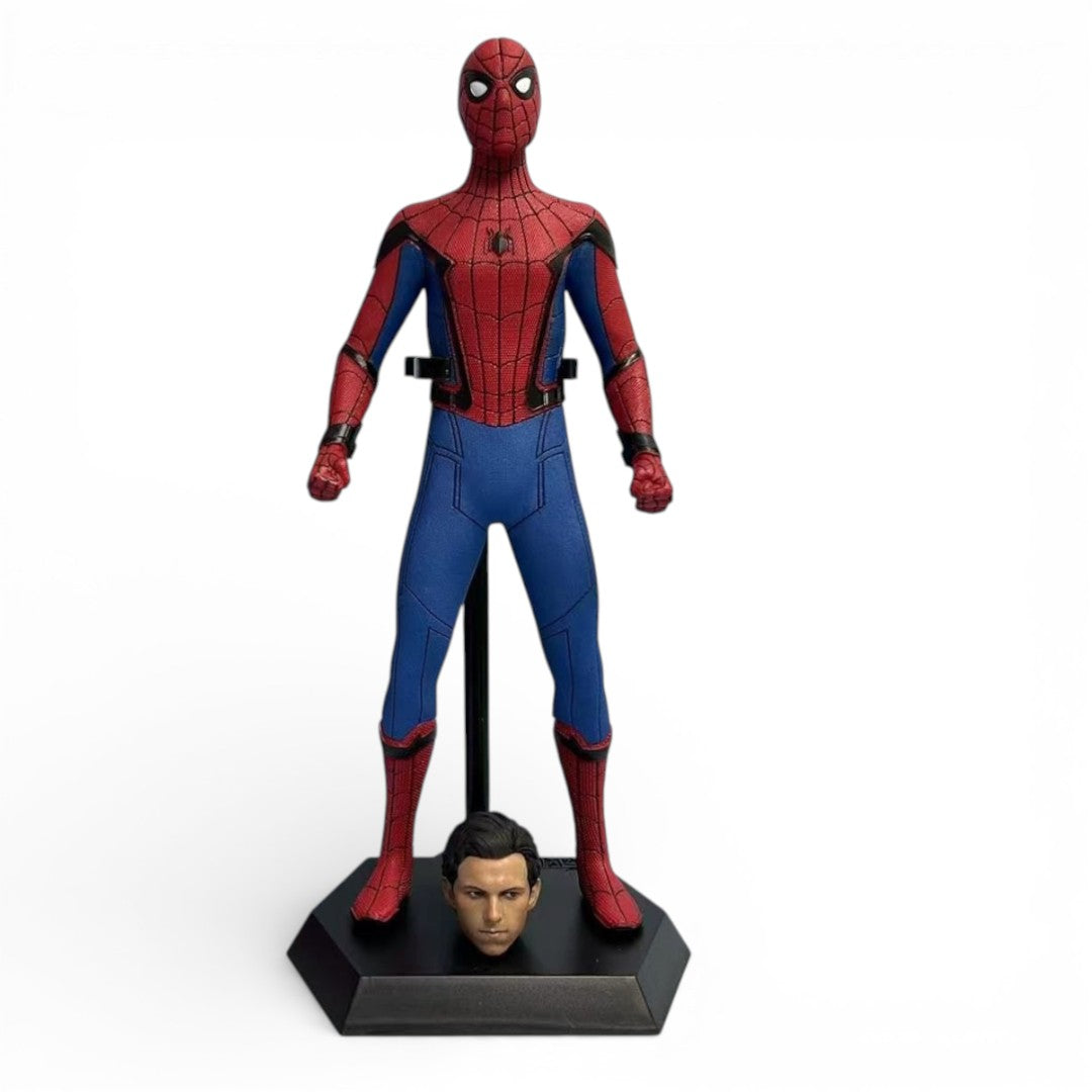 Spider-Man Homecoming 1:6 Scale Collectible Action Figure – Detailed Spider-Man Display Figure with Stand