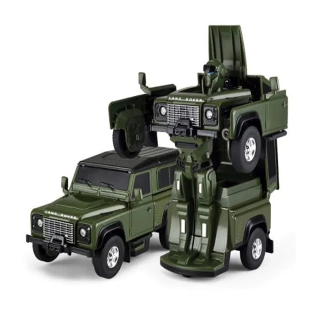 Rastar Transformable Land Rover Defender RC Car | 2-in-1 Robot Transforming Remote Control SUV