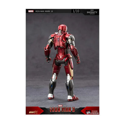 ZD Toys Iron Man MK16 Nightclub – 1:10 Scale 7-Inch Action Figure | Marvel Collector Edition