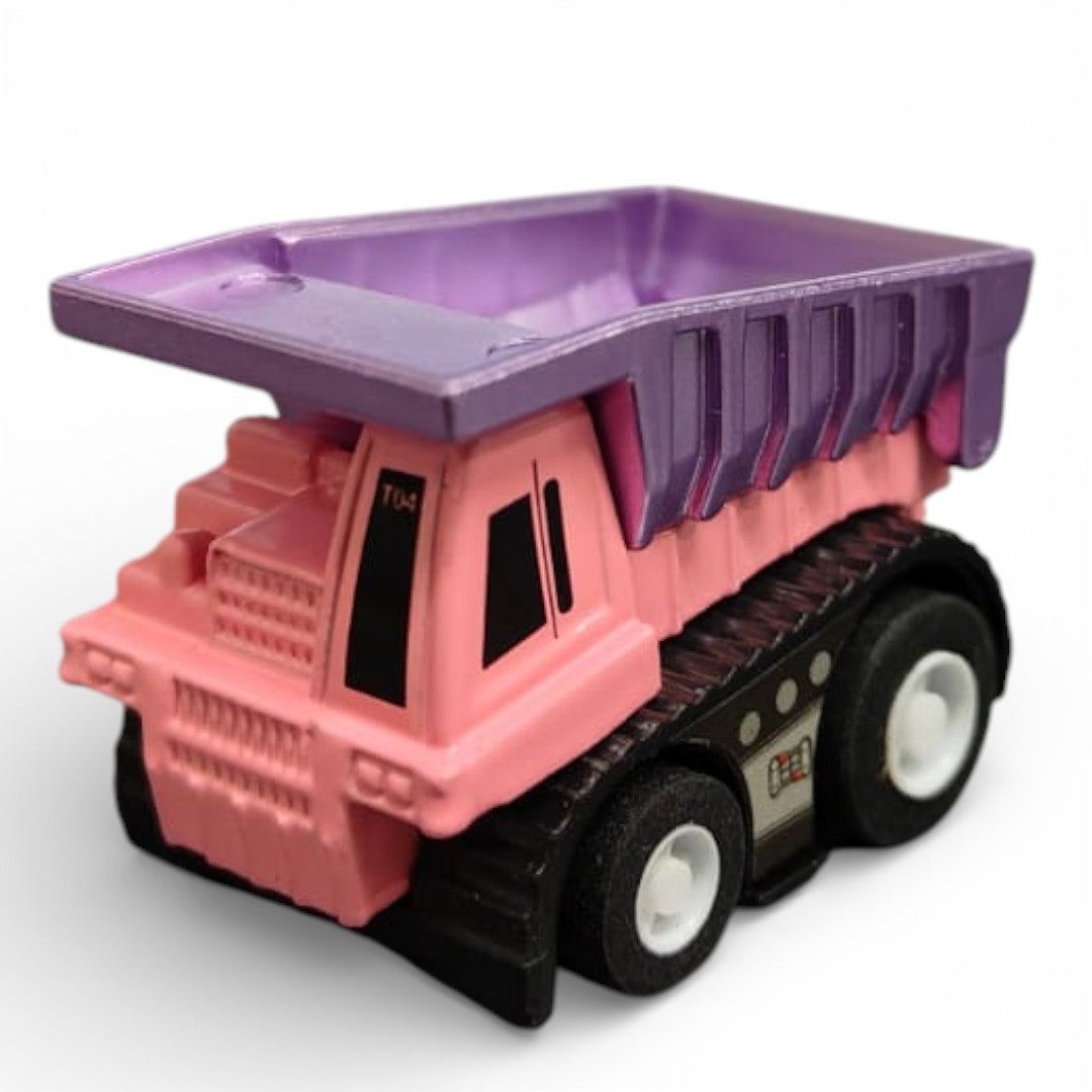 Joy Junction 1:64 Mini Racer Alloy Metal Dump Truck Toy with Pull-Back Function