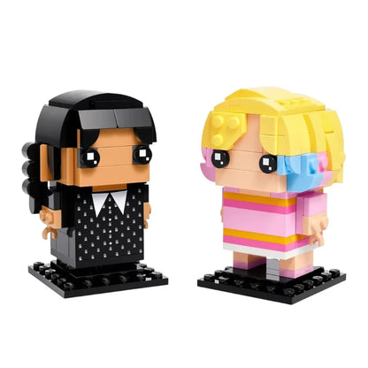 LEGO® 40750 BrickHeadz™  Wednesday & Enid | Collectible Building Set  (239 Piece ) for Kids (Ages 10+)