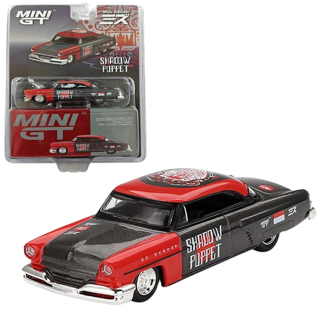 Mini GT 874 Lincoln Capri Hot Rod 1964 Shadow Puppet - Jaiman Toys