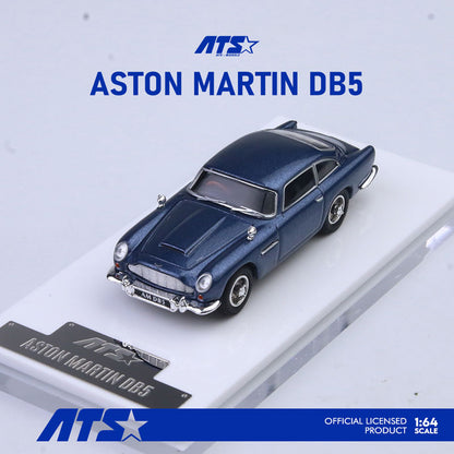 ATS 1:64 Aston Martin DB5 Diecast Model Car | Premium Classic British Sports Car Collectible