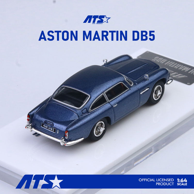 ATS 1:64 Aston Martin DB5 Diecast Model Car | Premium Classic British Sports Car Collectible