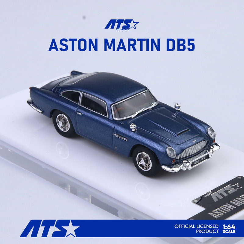 ATS 1:64 Aston Martin DB5 Diecast Model Car | Premium Classic British Sports Car Collectible