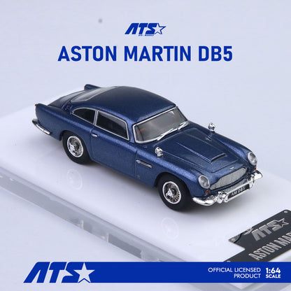 ATS 1:64 Aston Martin DB5 Diecast Model Car | Premium Classic British Sports Car Collectible