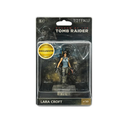 (Damage Box) TOTAKU Collection Lara Croft Figure No.30 – Shadow of the Tomb Raider Collectible Gaming Figure (6+)- 10CM