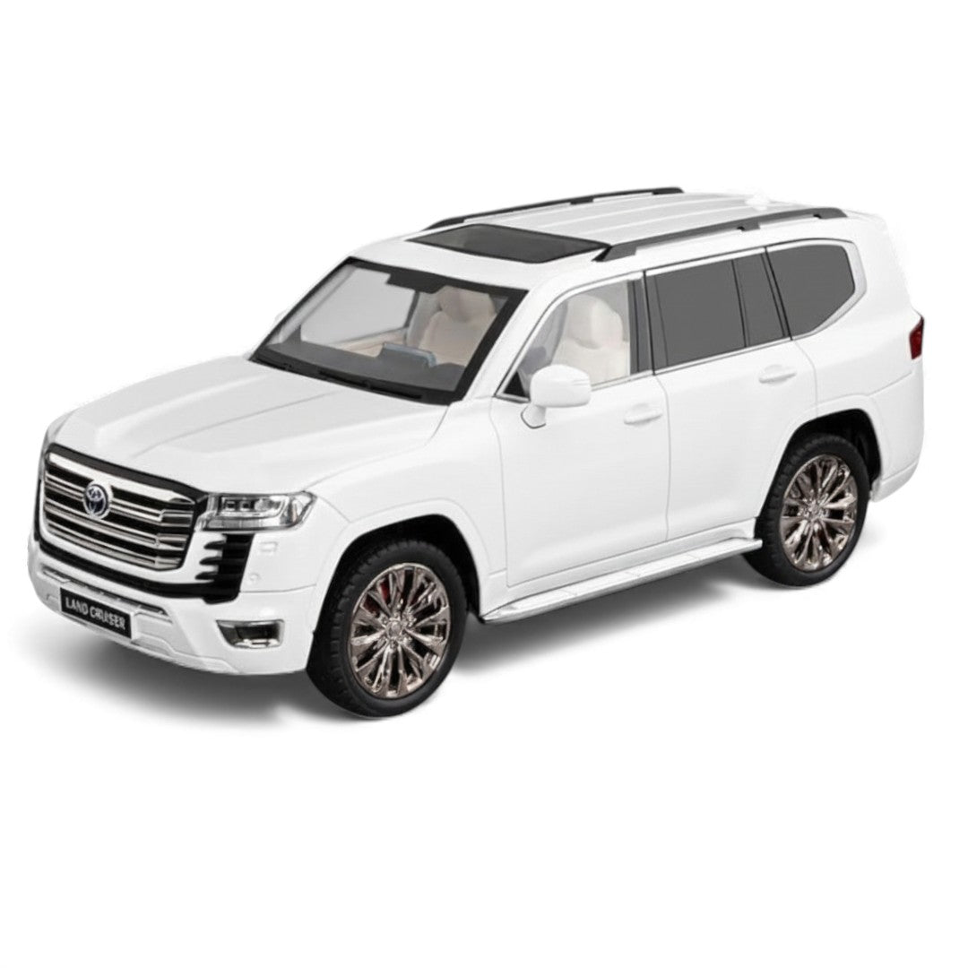 GCD 1:64 Toyota Land Cruiser LC300 – White (RHD) | Premium Diecast SUV Model