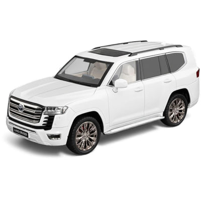 GCD 1:64 Toyota Land Cruiser LC300 – White (RHD) | Premium Diecast SUV Model