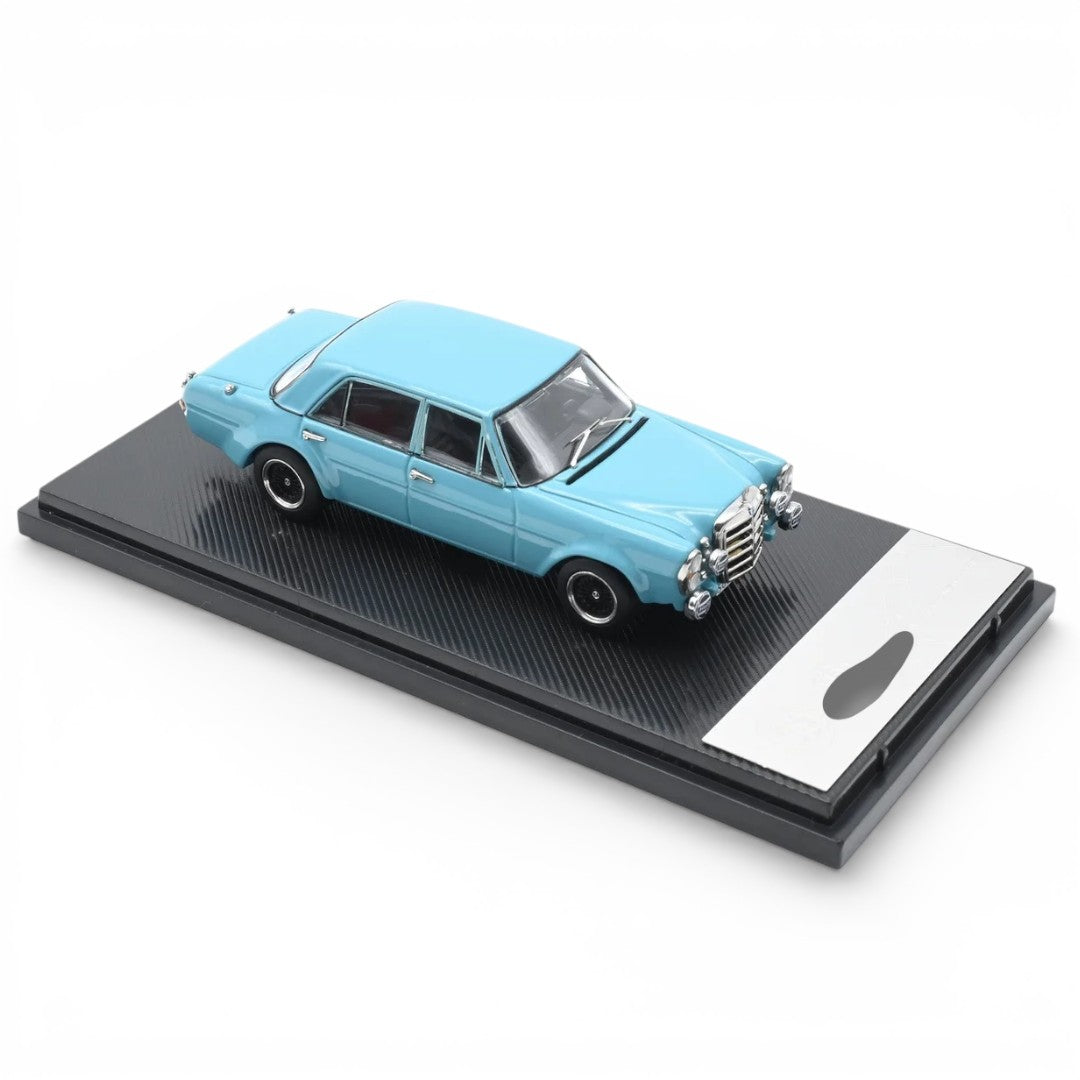 Liberty64 1:64 Mercedes-Benz 300SEL 6.8 AMG (W109) Diecast Car Model – Classic Blue Collector Edition