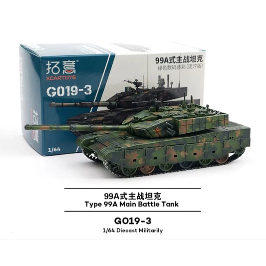 Xcartoys 1:64 Type 99A Main Battle Military Tank G019-3 Alloy model