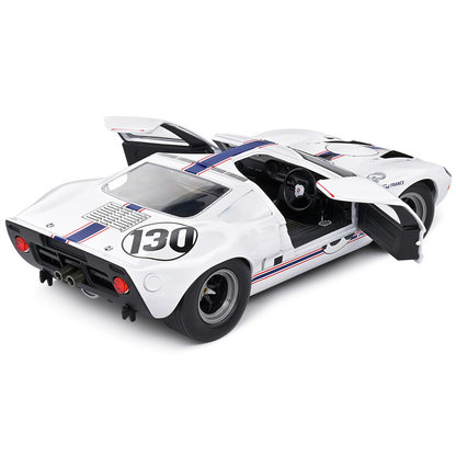 Solido 1967 Ford GT40 MK1 1:18 Targa Florio #130 Giorgi White