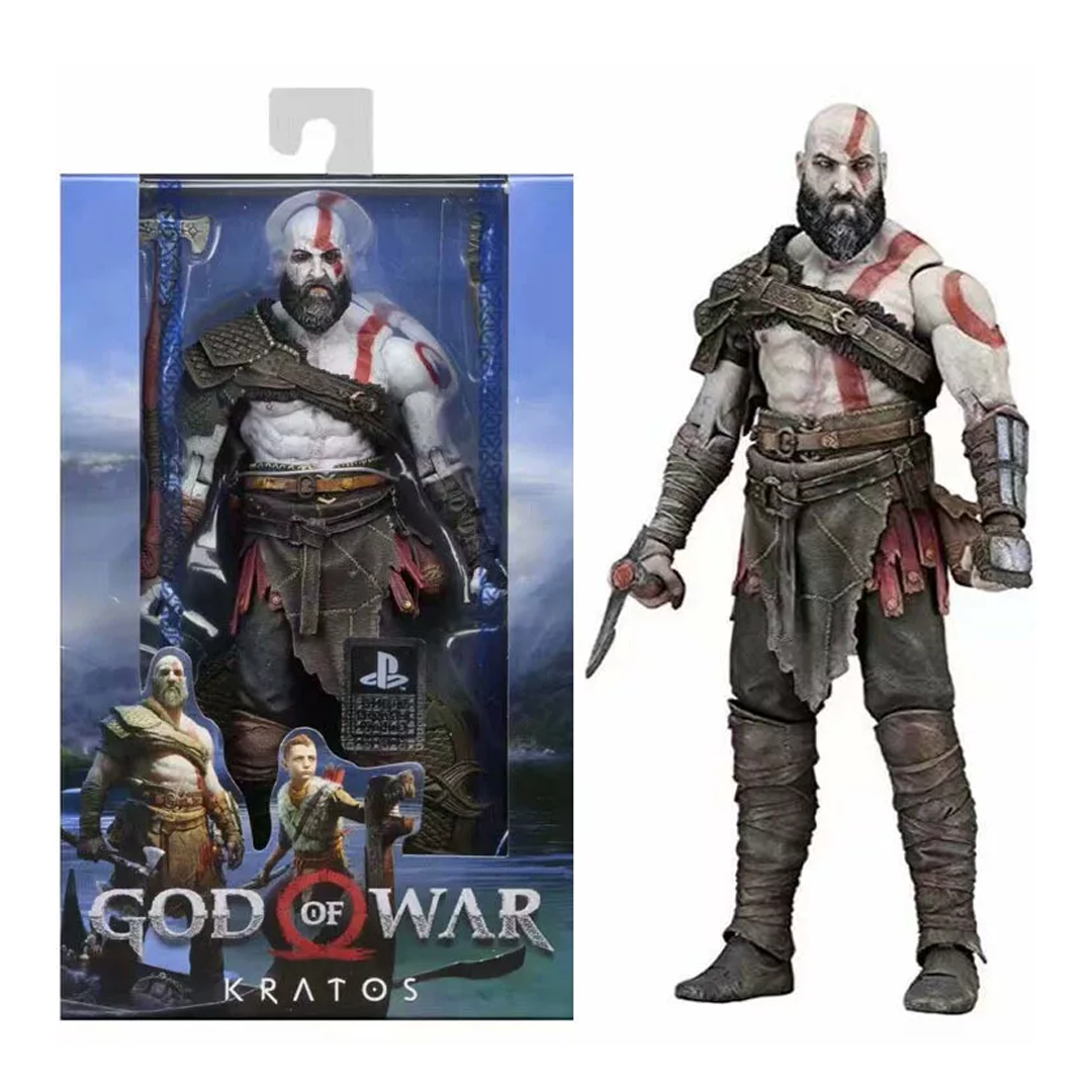 NECA Toys PS Game God of War (2018) - 7" Scale Action Figure Kratos Toy