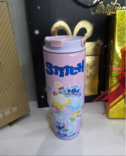 Stitch 900 ml (30 oz) Vacuum Insulated Stainless Steel Sipper Water Bottle