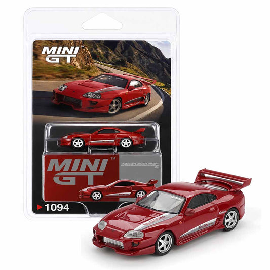 MINI GT 1:64 (Blister Pack) Toyota Supra VeilSide Combat V-I Red Die-Cast Model Car