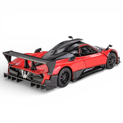 RMZ City 1:36 Pagani Zonda R Diecast Car Model – Red | Openable Doors, Sound & Light