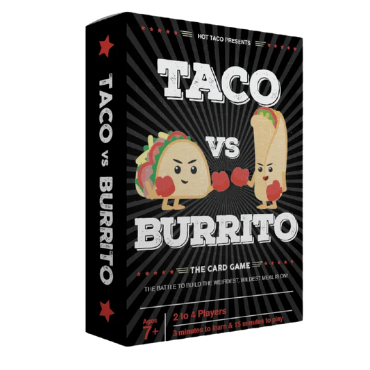 Taco vs Burrito Card Game - Jaiman Toys