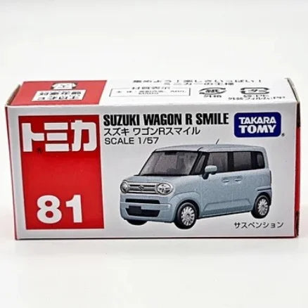 Takara Tomy Tomica No.81 Suzuki Wagon R Smile Alloy Toys Motor Vehicle