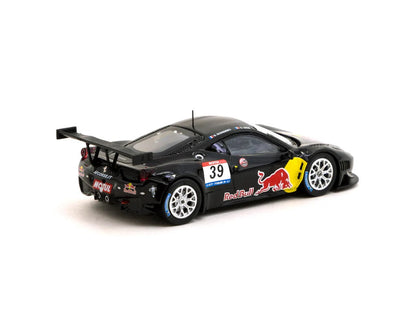 Tarmac Works 1:64 Ferrari 458 Italia GT3 2011 GT Tour #39 Diecast Model Car – Red Bull Racing Livery Collectible