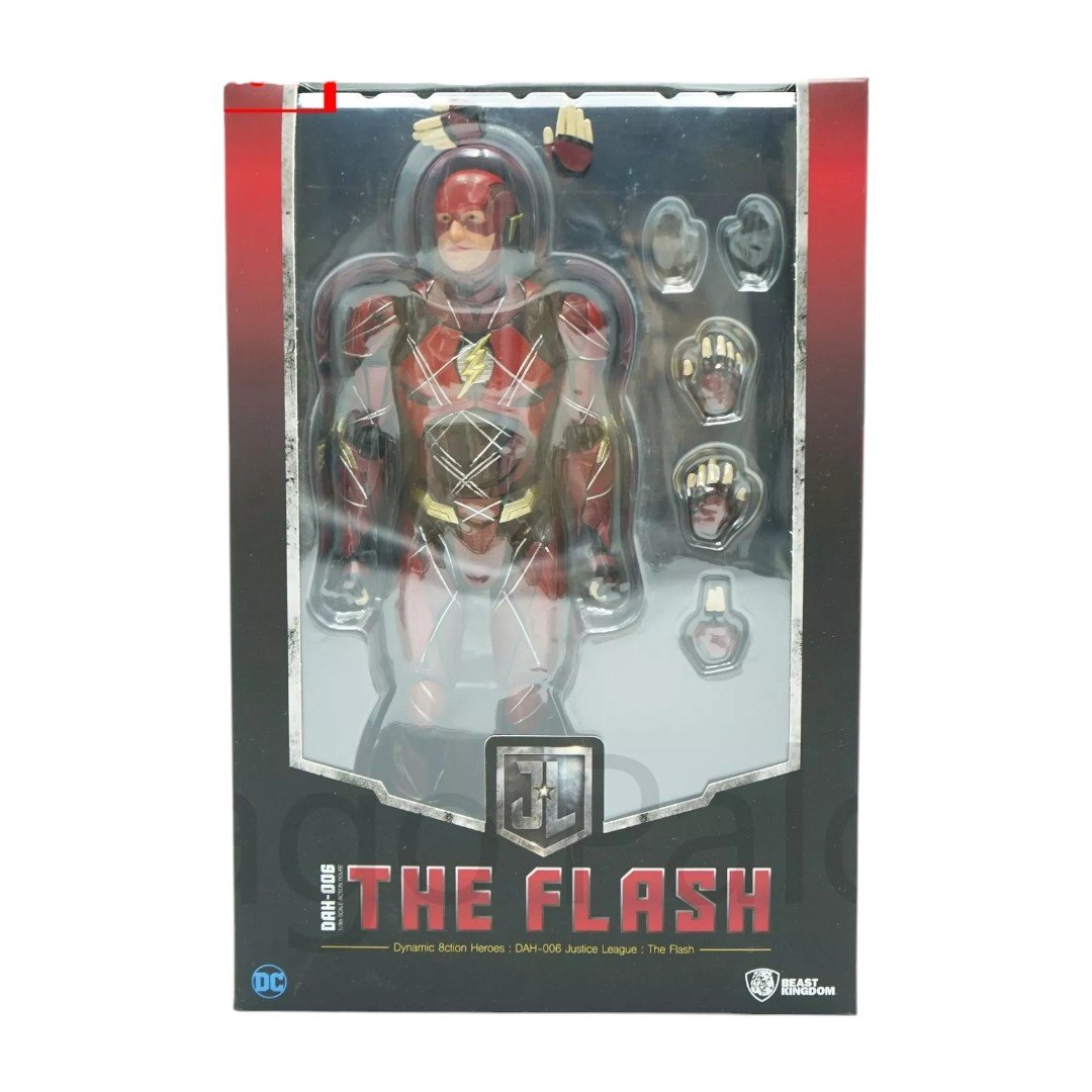 DC Justice League- Dynamic 8ction Heroes :The Flash Exclusive 1/9TH Action Figure DAH-006 Age 15+