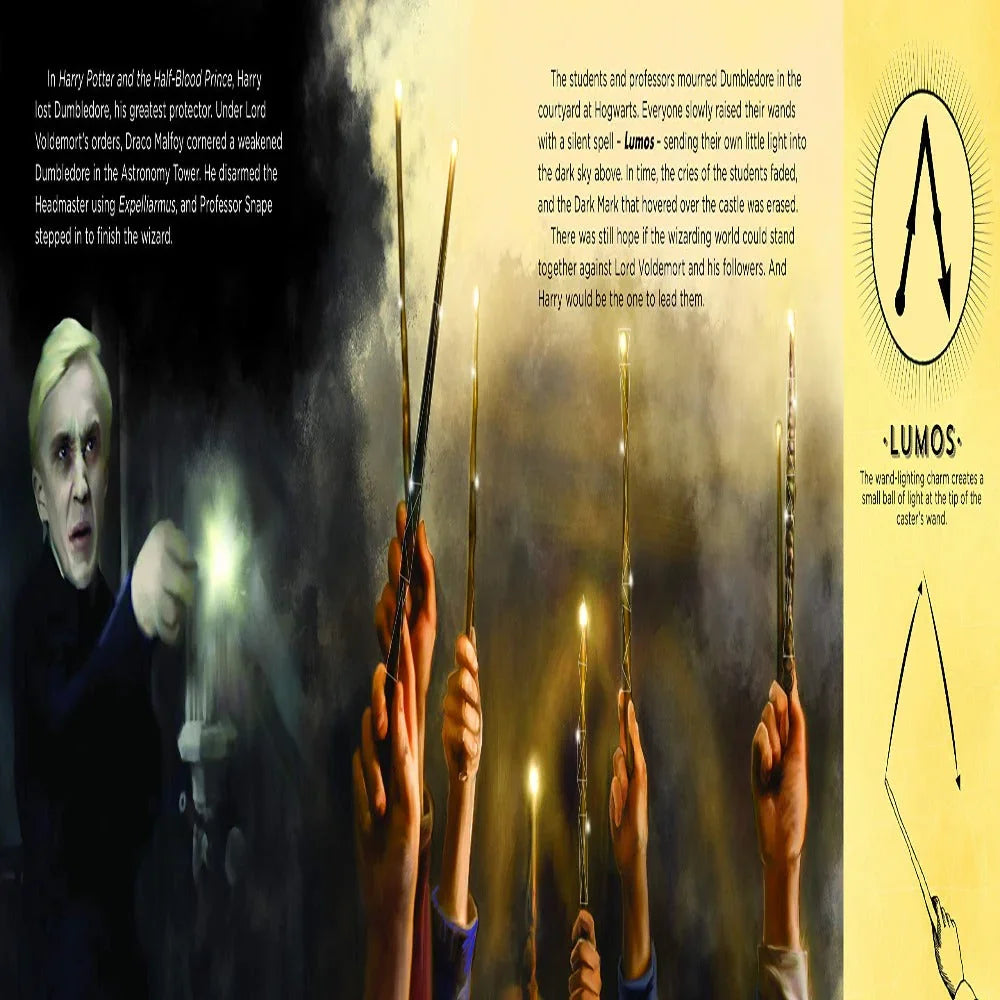 Harry Potter: The Wand Chooses the Wizard – Interactive Wand Book with Spell Sounds