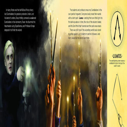 Harry Potter: The Wand Chooses the Wizard – Interactive Wand Book with Spell Sounds