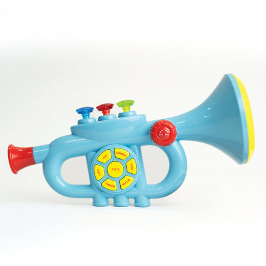 Nubo Tiny Tunes Trumpet Musical Toy for Kids – Blow & Play Musical Instrument with Colorful Keys | Early Learning Music Toy for Toddlers