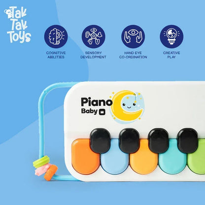 Nubo Tiny Tunes Musical Keyboard for Kids – Multi-Mode Piano Toy with Sound Effects, Nursery Rhymes & Learning Music Playset