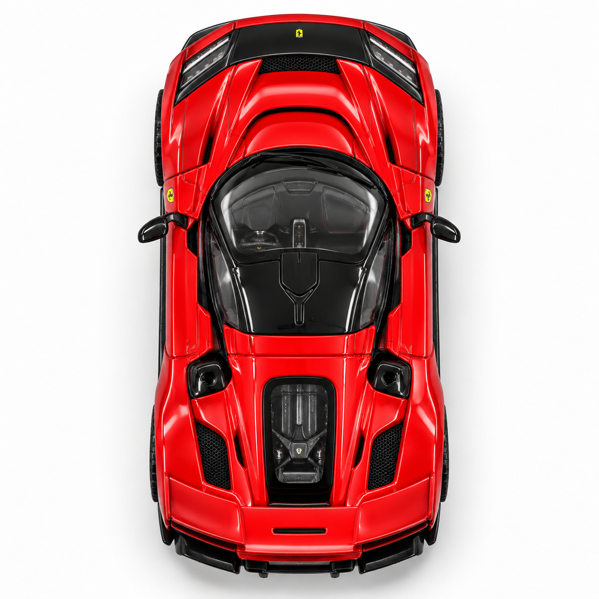Bburago Signature Series Ferrari F80 2024 1:43 Scale Die-Cast Model Car – Red Ferrari Collectible Toy Car for Display & Collectors, Premium Detailed Replica Model