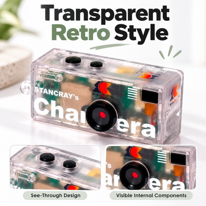 STANCRAY’s Charmera Keychain Digital Camera 1987 Retro 90s Style Mini Camera with 8GB SD Card – Blind Box, 1 Random Design