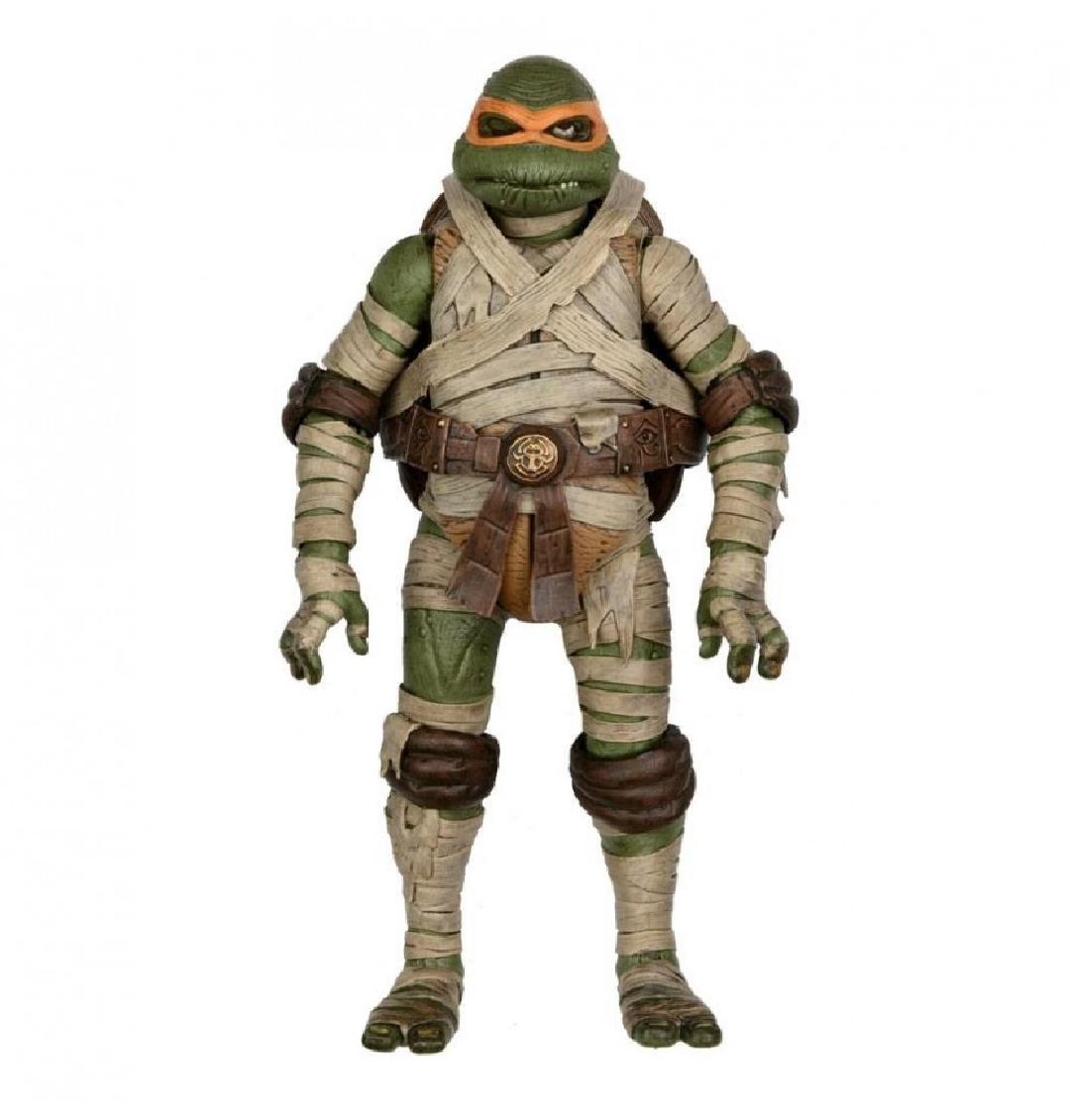 Universal Monsters X Teenage Mutant Ninja Turtle- Ultimate Michelangelo Mummy Action Figure