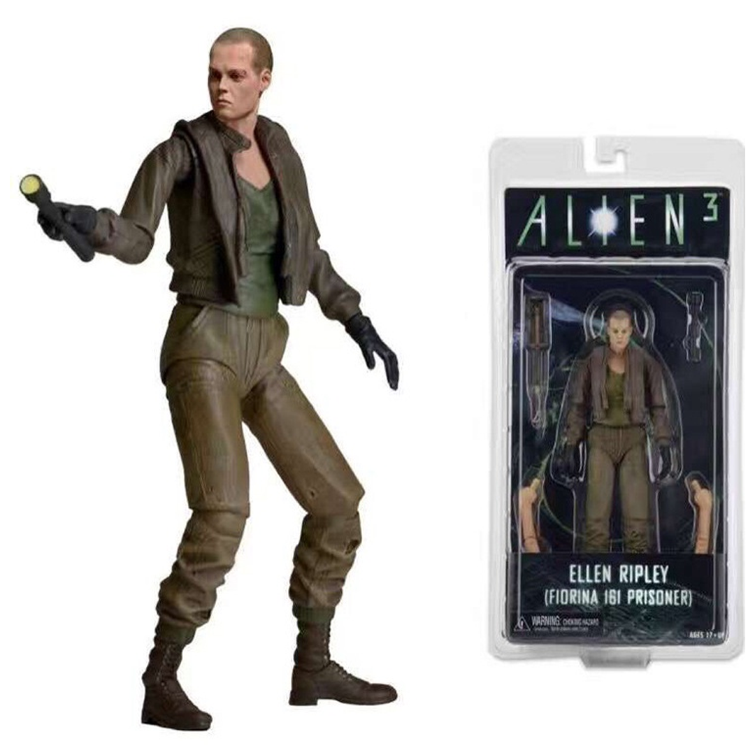 Aliens vs Predator Ellen Ripley Fiorina 161 Prisoner Action Figures Collectible Model