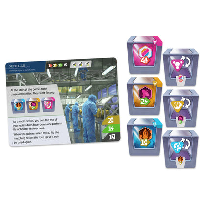 SETI: Space Agencies Board Game Expansion | Strategy Game for 1–4 Players, Ages 14+