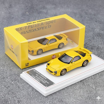 Mazda RX-7 FD3S A-Spec 1:64 Scale Diecast Model Car – Mazda Speed | Premium Collector Edition