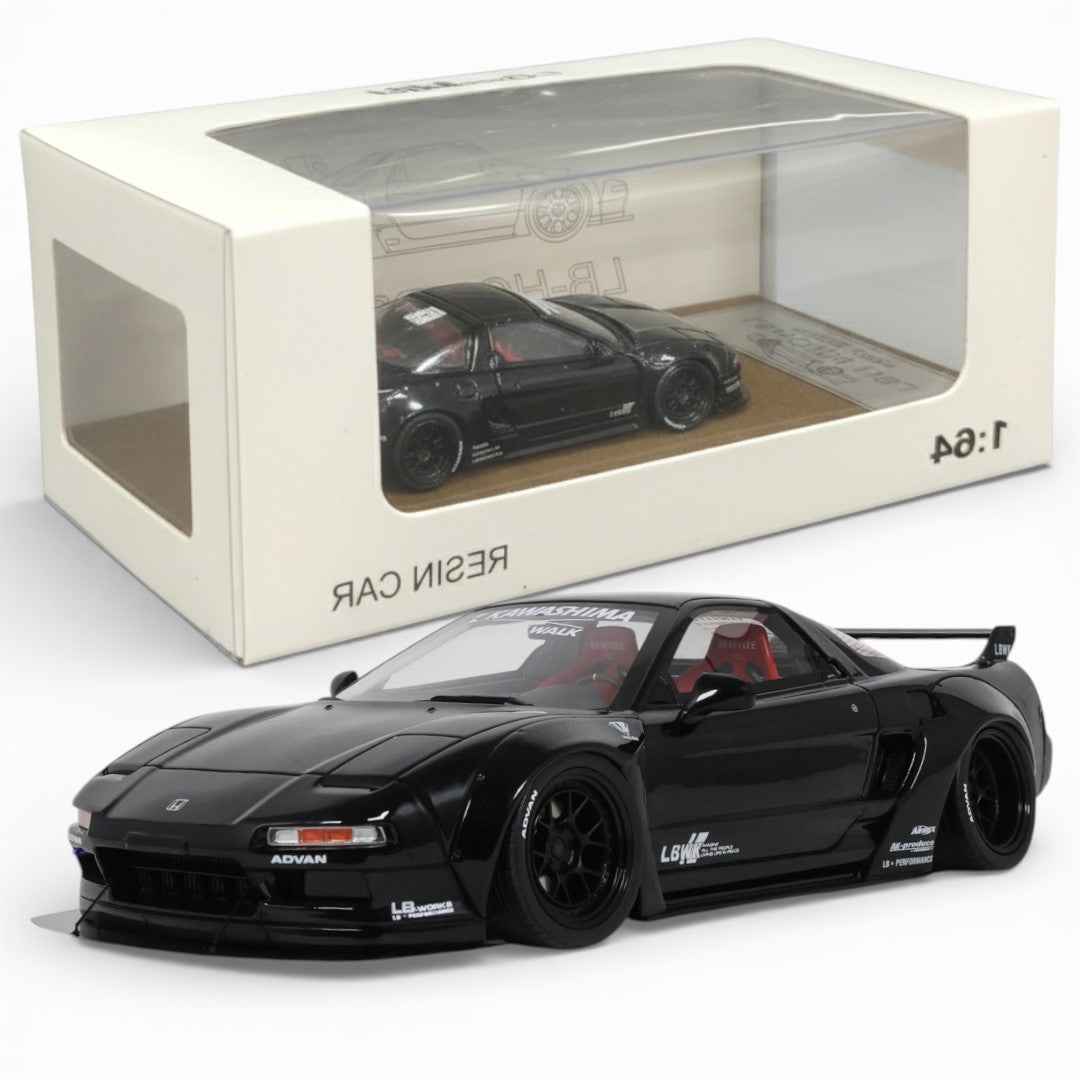 YM MODEL １／64 NSX LB.WOAKS Qidian Model LB Honda NSX 1:64 Scale Resin Diecast Car – Liberty