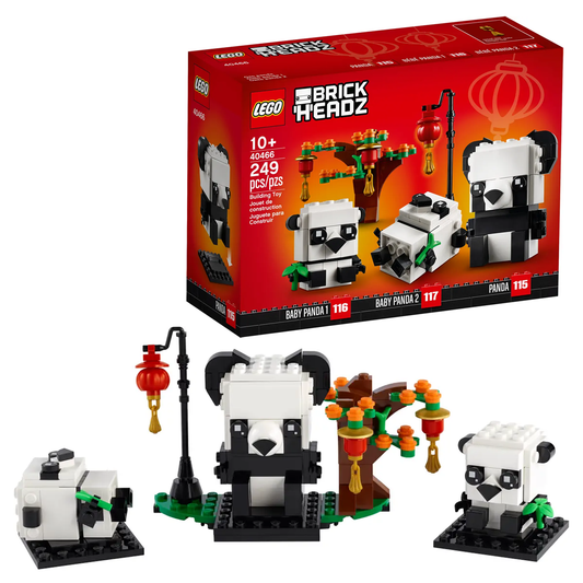 LEGO 40466 Chinese New Year Pandas (249 Pieces)