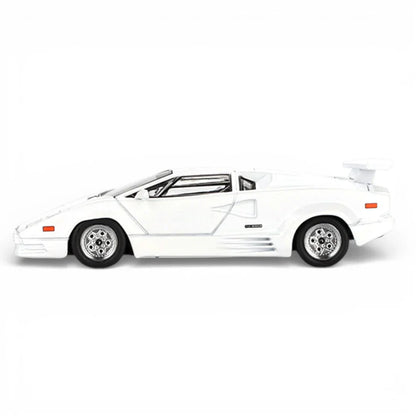 Mini GT 1:64 Duo Set Roxy Porsche 911 GT3 R #77 AO Racing IMSA 2024 + Blister Lamborghini Countach 25th Anniversary White | Premium Diecast Models