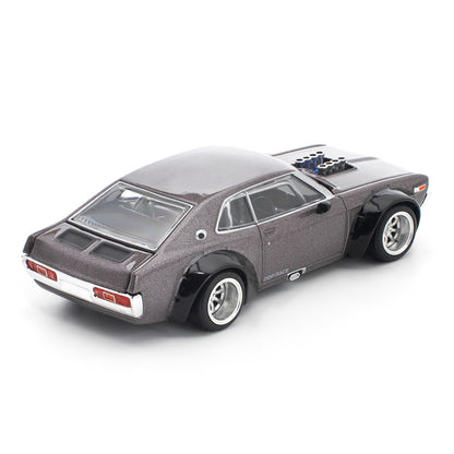 POP RACE 1:64 Nissan Laurel C130 Metallic Grey PR64-304 | Official Licensed Diecast Model Car | BGX
