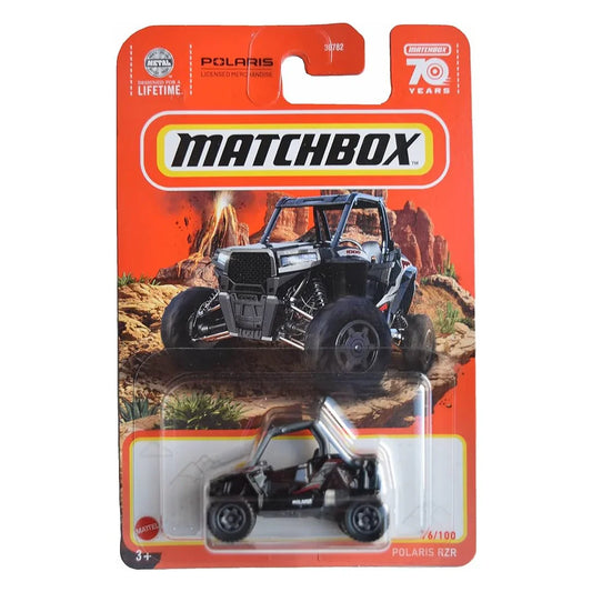 Matchbox Polar RZR: Sleek Design with Metal Parts in Black - Collector's Item 76/1009 - Jaiman Toys